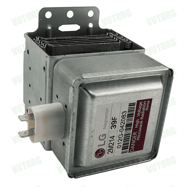2M214 39F Магнетрон для мікрохвильової печі LG, Daewoo