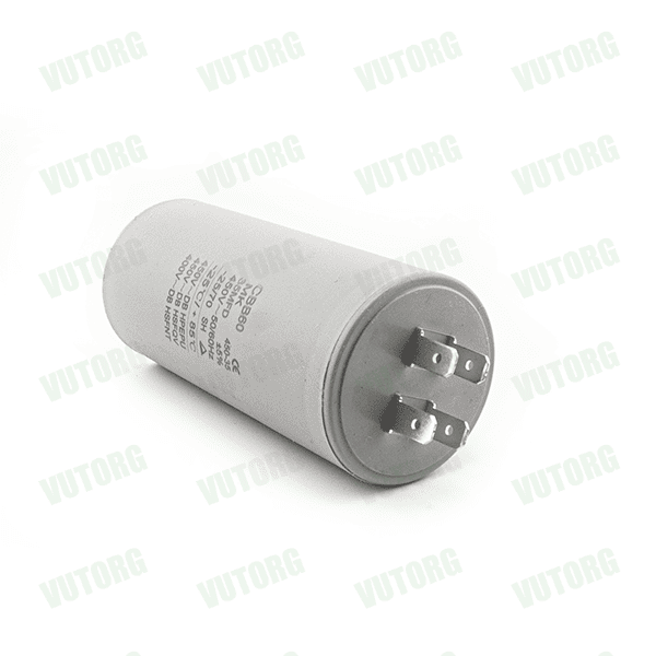Конденсатор 35 μF 450V — 4 клеми, болт знизу