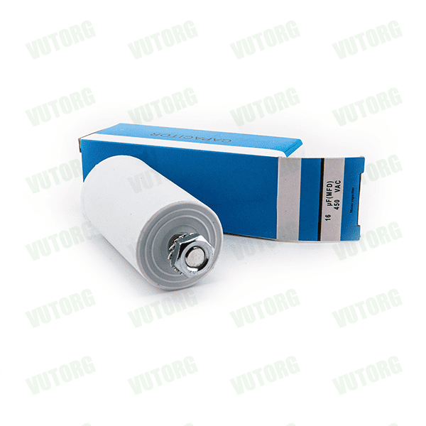 Конденсатор CBB60 16 μF 450V