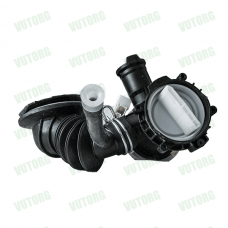 Патрубок бак-насос Bosch 00704793 + насос у зборі Copreci 00146083 (равлик під защіпку)