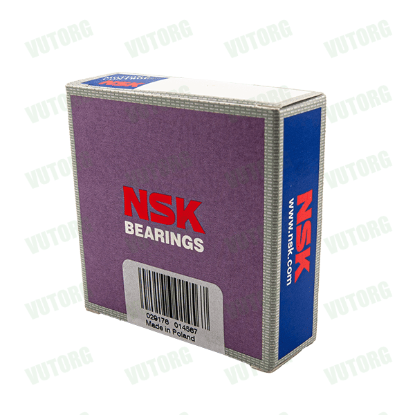 Підшипник NSK 6206 ZZ 30×62×16 (аналог C00142597)