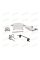 Ручка люка ARDO — 719003700, 651027630, 110214200 (DHL020AD)